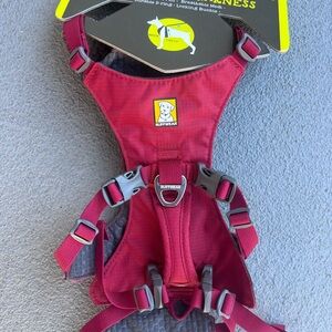 RuffWear Burgundy Dog Harness - unused